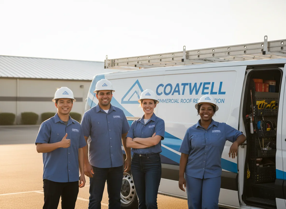Commercial roof coating company in Johnston City, IL